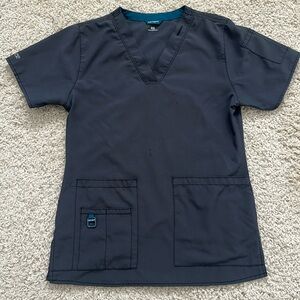 Carhartt Gray V Neck Women’s Scrub Top